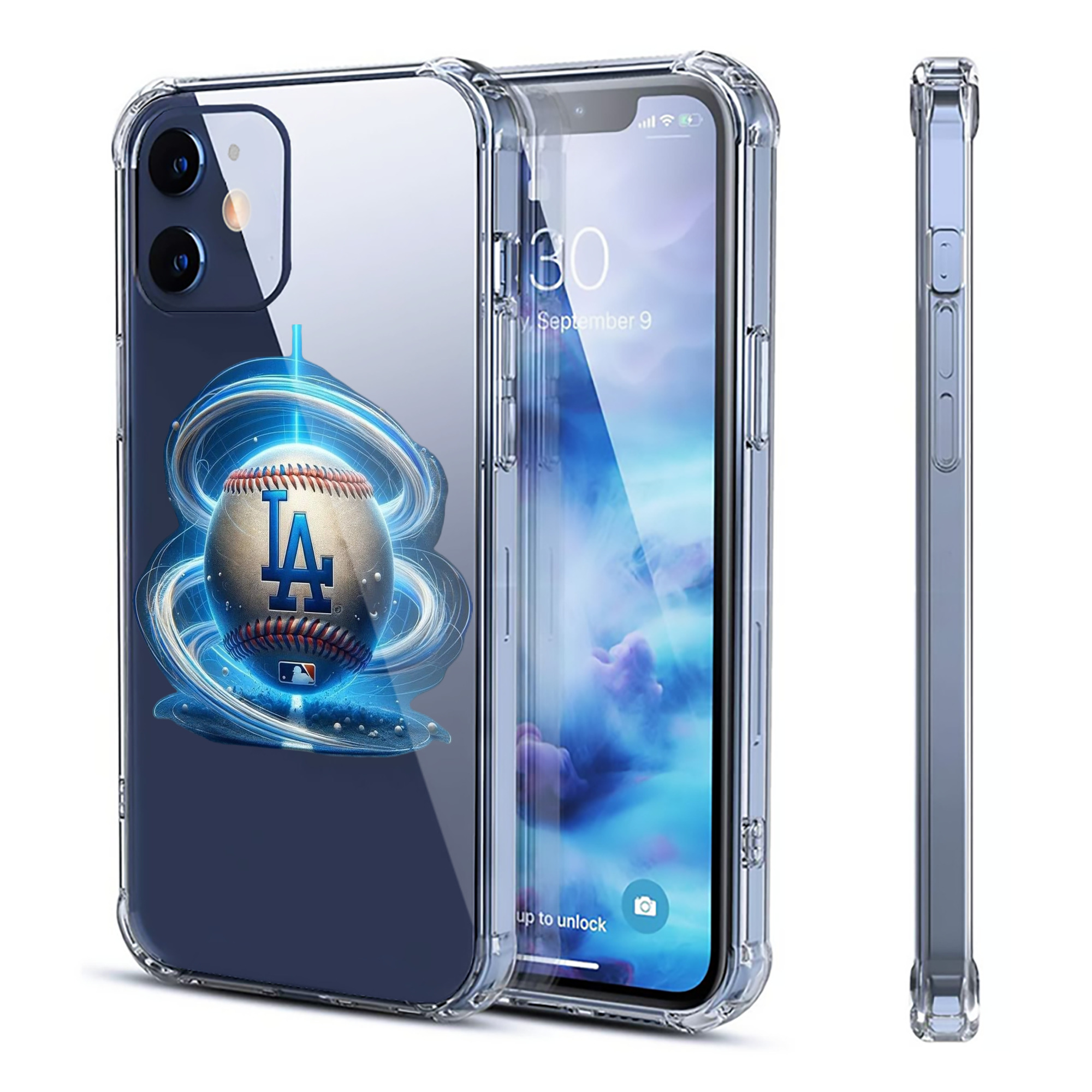  Clear IPhone 12 Case – Soft TPU With UV Print – Enhanced Drop Protection, Precise Fit, Anti-Fingerprint, Customizable Design, Scratch-Resistant, Yellow-Resistant